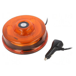 Semnalizator Luminos Portocaliu 12VDC/24VDC Magnet EB8016 | Electronic-mag.ro | Componente Electronice