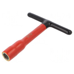 Cheie tubulară hex 20mm oțel aliat 200mm izolație 1kV | Electronic-mag.ro | Componente Electronice