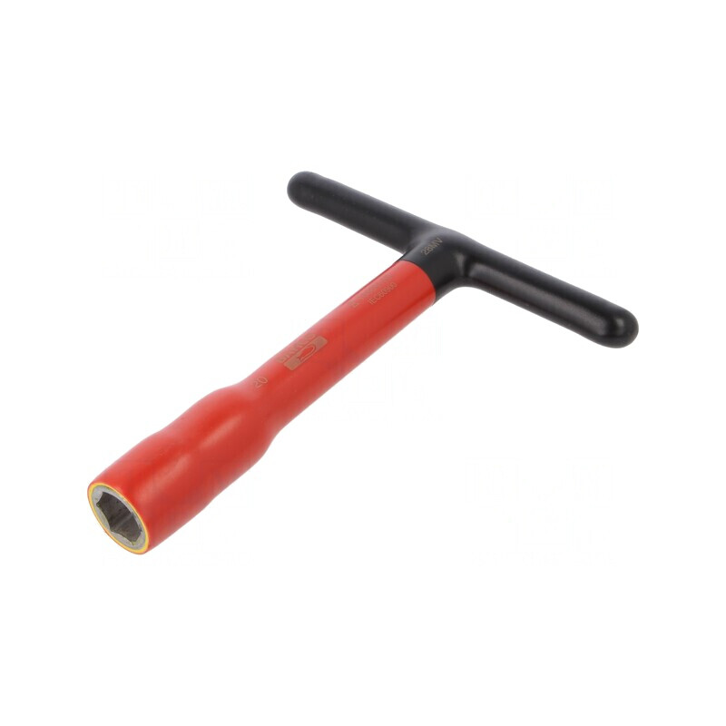 Cheie tubulară hex 20mm oțel aliat 200mm izolație 1kV | Electronic-mag.ro | Componente Electronice