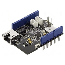 Arduino shield | Ethernet | soclu pini,şir pini,microSD,RJ45 | W5500 ETHERNET SHIELD