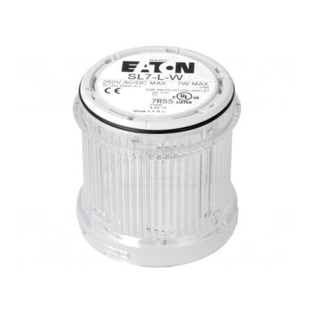 Semnalizator luminos IP66 BA15D alb 250V | Electronic-mag.ro | Componente Electronice