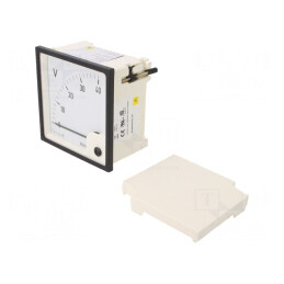Voltmetru pe panou 0-40V Clasa 1.5 96x96mm | Electronic-mag.ro | Componente Electronice