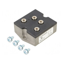 Punte Redresoare Monofazată 1.2kV 50A 670A PSB 55/12 | Electronic-mag.ro | Componente Electronice