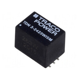 Convertor DC/DC 3W 9-36V la 15V/-15V SMD | Electronic-mag.ro | Componente Electronice