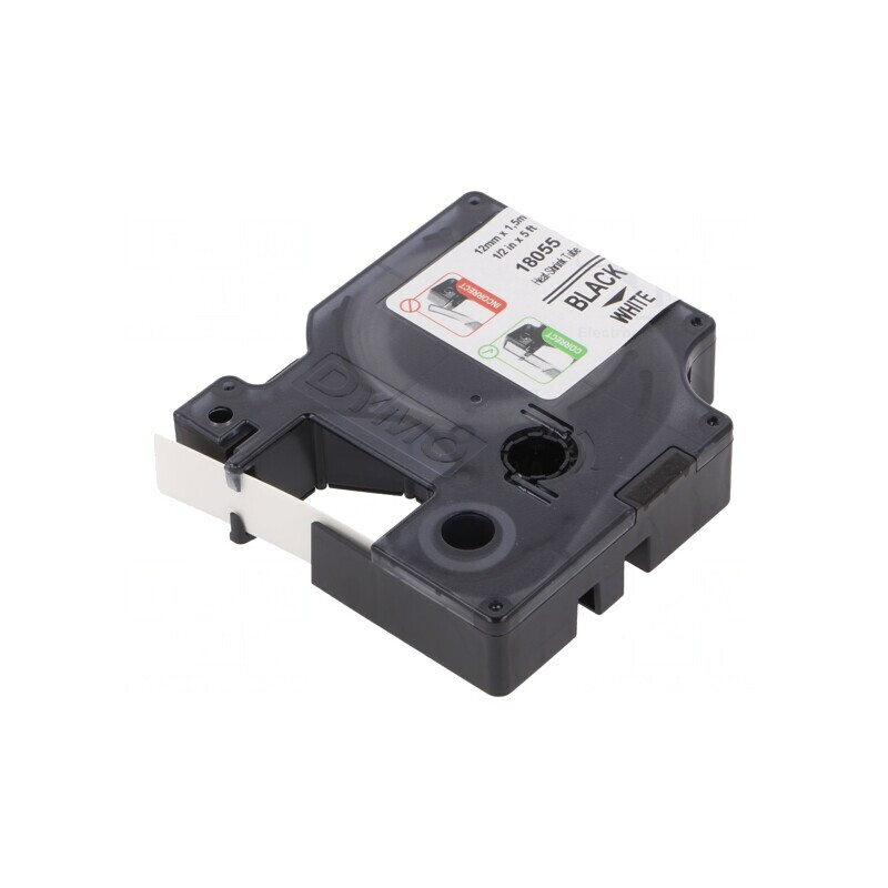 Marcaje termocontractabile 1.5m alb-negru | Electronic-mag.ro | Componente Electronice