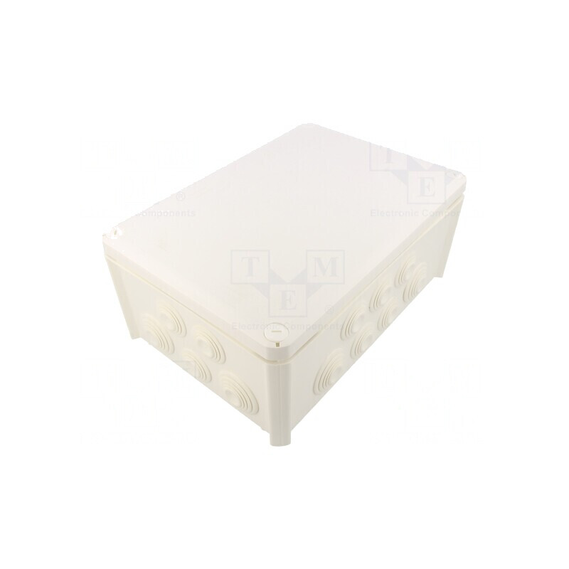 Carcasă de Conexiuni IP66 Albă 201x285x120mm | Electronic-mag.ro | Componente Electronice