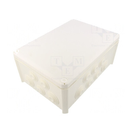 Carcasă de Conexiuni IP66 Albă 201x285x120mm | Electronic-mag.ro | Componente Electronice