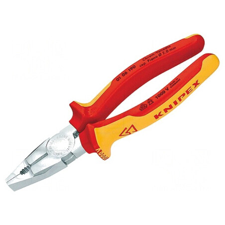 Cleşti Universali Izolaţi 190mm | Electronic-mag.ro | Componente Electronice