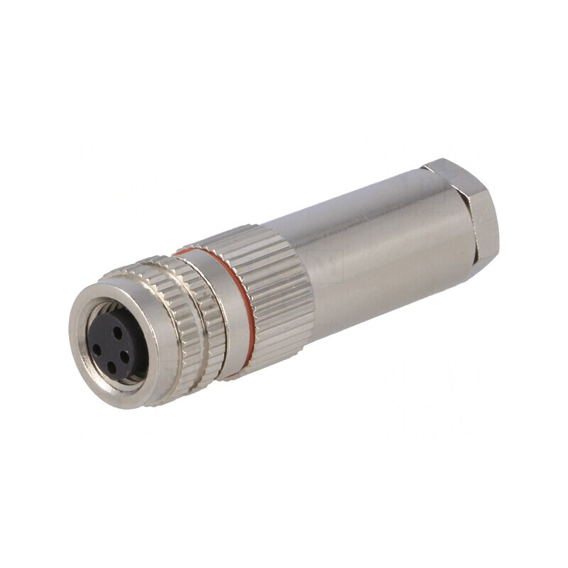 Conector M8 Mamă 4 Pinuri pe Cablu IP67 30V | Electronic-mag.ro | Componente Electronice