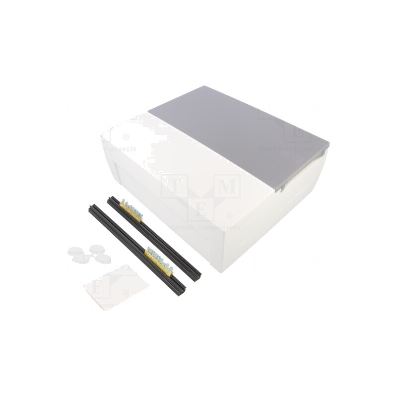 Carcasă pentru aparatură modulară albă 12 module | Electronic-mag.ro | Componente Electronice
