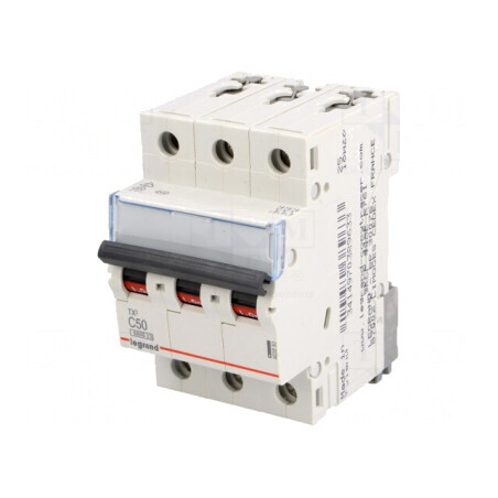 Întrerupător Supracurent 50A 3 Poli 400VAC | Electronic-mag.ro | Componente Electronice