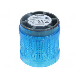 Semnalizator LED Albastru 24V 24VAC IP65 Ø60mm | Electronic-mag.ro | Componente Electronice