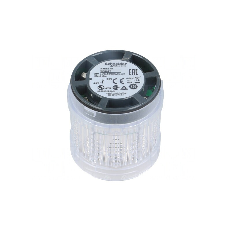 Semnalizator LED Alb 24V IP65 Ø60mm | Electronic-mag.ro | Componente Electronice