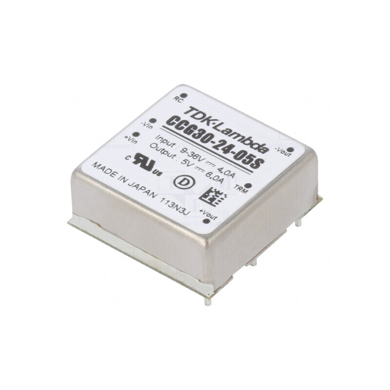 Convertor DC/DC 30W 9-36V la 5V 6A THT | Electronic-mag.ro | Componente Electronice