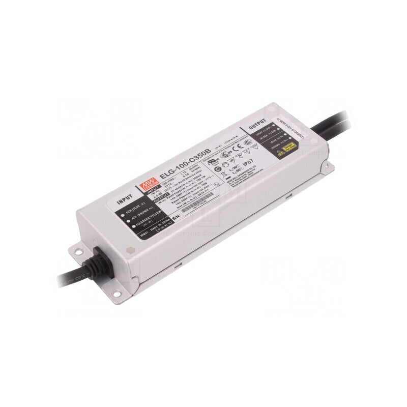 Alimentator LED 100.1W IP67 350mA | Electronic-mag.ro | Componente Electronice Alimentator LED 100.1W IP67 350mA | Electronic-mag.ro | Componente Electronice