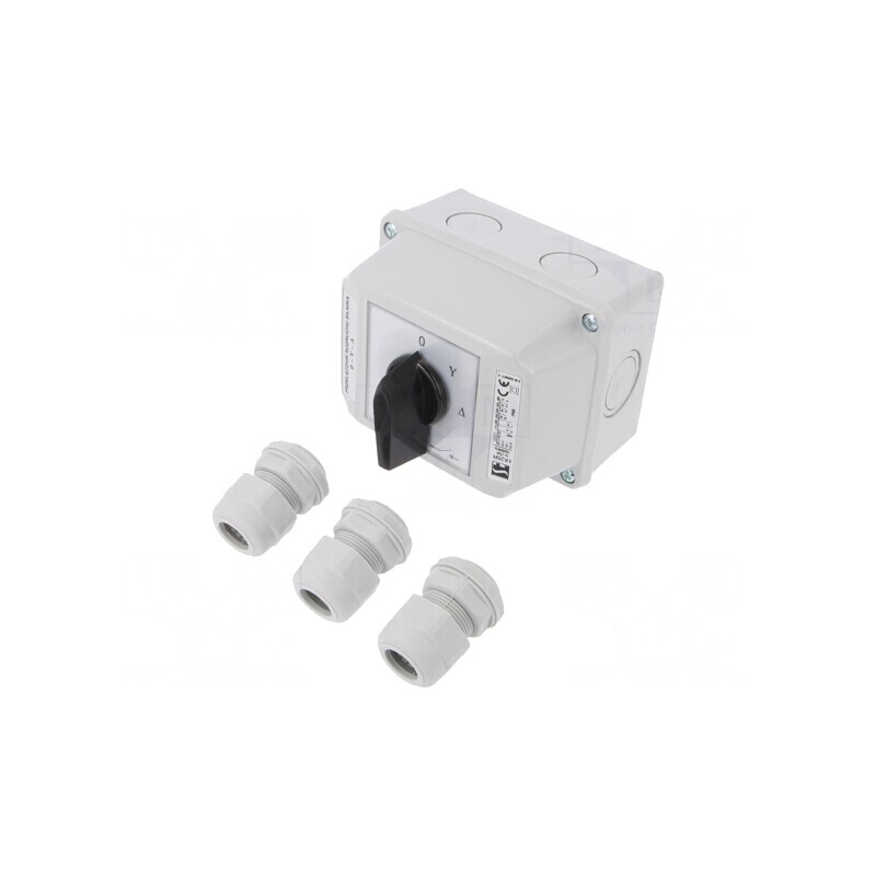 Comutator cu Came Stea-Triunghi 25A | Electronic-mag.ro | Componente Electronice