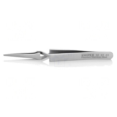 Pensetă Dreaptă 120mm pentru Lucrări de Precizie | Electronic-mag.ro | Componente Electronice