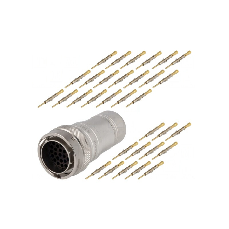 Conector circular RT360 mufă tată crimpat PIN 32 | Electronic-mag.ro | Componente Electronice