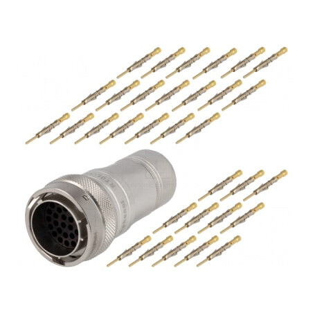 Conector circular RT360 mufă tată crimpat PIN 32 | Electronic-mag.ro | Componente Electronice