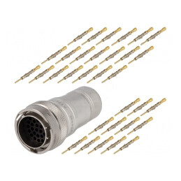 Conector circular RT360 mufă tată crimpat PIN 32 | Electronic-mag.ro | Componente Electronice