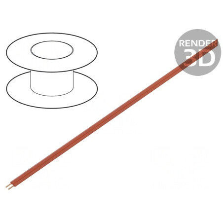 Cablu LiYz 2x0,14mm2 250V 100m Roșu | Electronic-mag.ro | Componente Electronice