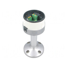 Suport Vertical Argintiu pentru Semnalizatoare | Electronic-mag.ro | Componente Electronice