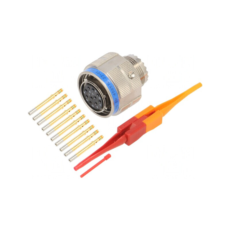 Conector Militar 13 MIL-DTL-38999 Series III Mufă | Electronic-mag.ro | Componente Electronice
