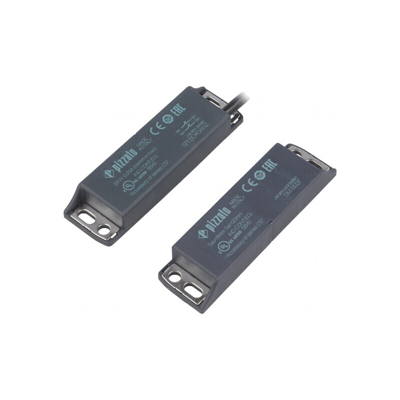 Întrerupător de siguranță magnetici SR-B NC x2 IP67 plastic | Electronic-mag.ro | Componente Electronice