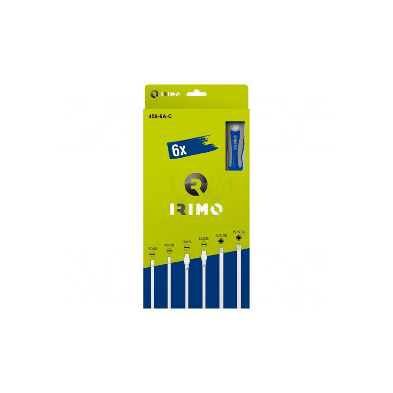 Set Șurubelnițe Pozidriv și Plate - 6 Bucăți | Electronic-mag.ro | Componente Electronice