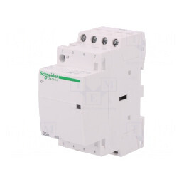 Contactor 4-poli 25A 230-240V NO IP20