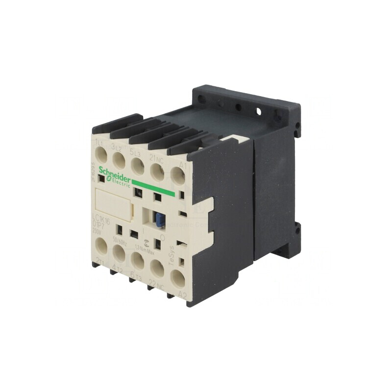 LC1K1601P7 Contactor 3P NO + 3 NC 230V 16A | Electronic-mag.ro | Componente Electronice