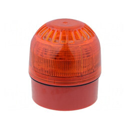 Semnalizator LED Roșu 17-60VDC IP65 | Electronic-mag.ro | Componente Electronice