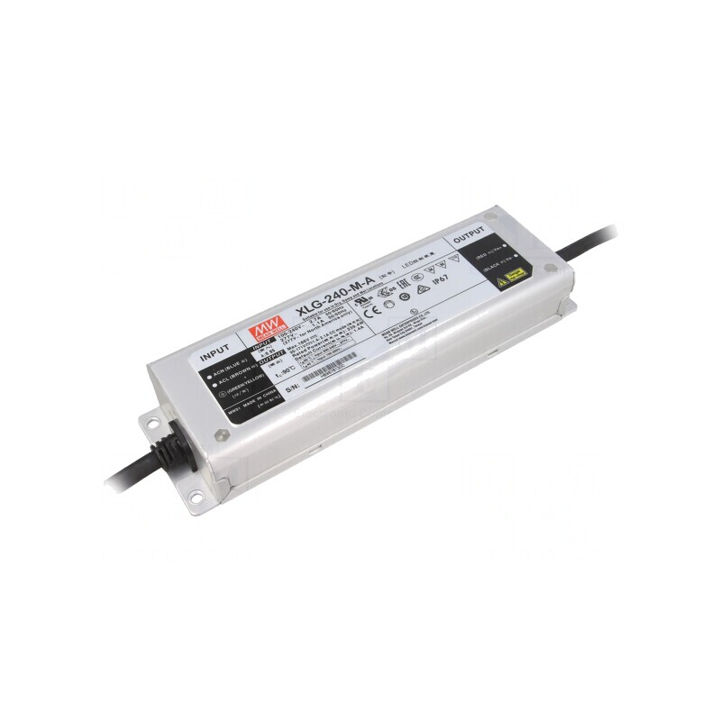 Alimentator LED 240W IP67 XLG-240-M-A | Electronic-mag.ro | Componente Electronice Alimentator LED 240W IP67 XLG-240-M-A | Electronic-mag.ro | Componente Electronice
