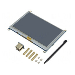 Ecran TFT 5 inch 800x480 LED cu HDMI | Electronic-mag.ro | Componente Electronice