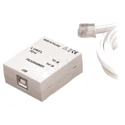 Programator Interfață RJ11 USB Modbus 1,5m IP20