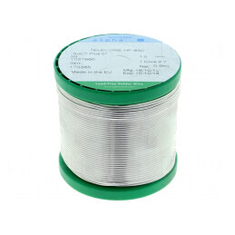 Sârmă de lipit fără plumb 1mm 0,5kg Sn99,3Cu0,7 | Electronic-mag.ro | Componente Electronice