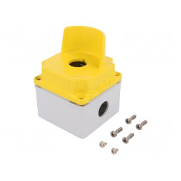 Carcasă pentru pilot IP66/IP67 80x80x73mm | Electronic-mag.ro | Componente Electronice