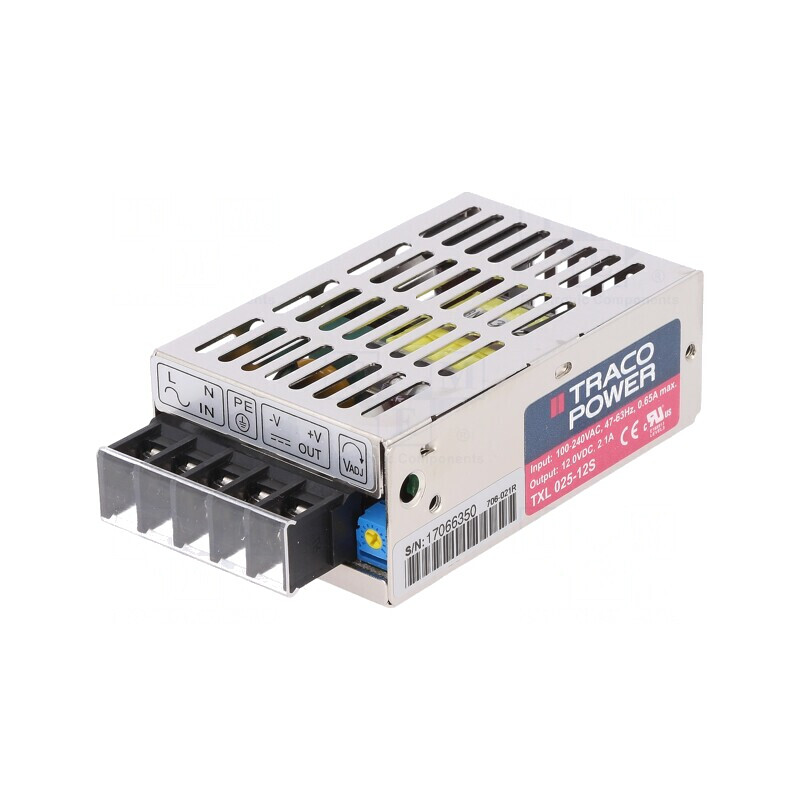 Alimentator Modular 25W 12V 2.1A | Electronic-mag.ro | Componente Electronice