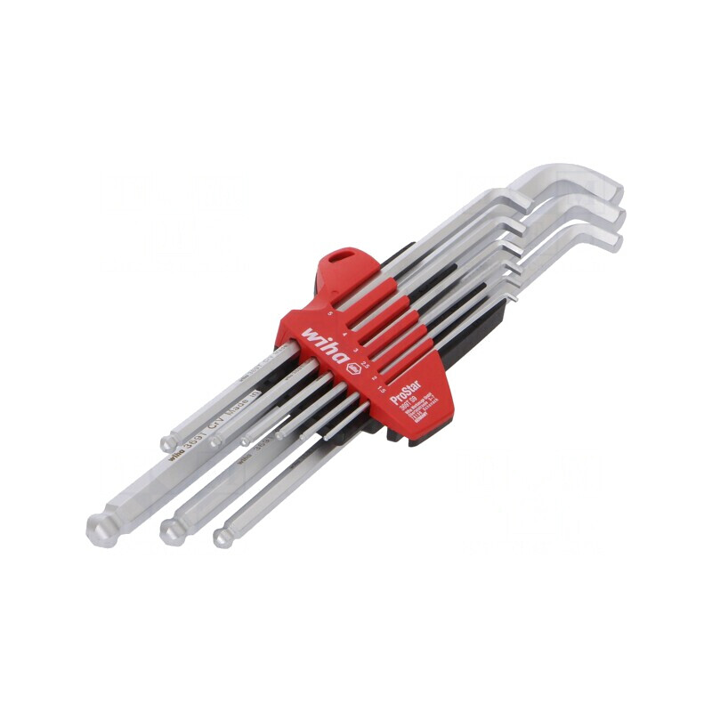 Set Chei Imbus Sferice Oțel Crom-Vanadium WIHA | Electronic-mag.ro | Componente Electronice