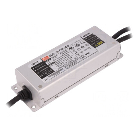 Alimentator LED 75W 500mA 100-305VAC | Electronic-mag.ro | Componente Electronice