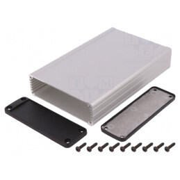Carcasă aluminiu naturală 104x160x32mm | Electronic-mag.ro | Componente Electronice
