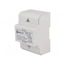 Alimentator Transformator DIN 24VDC 30W | Electronic-mag.ro | Componente Electronice