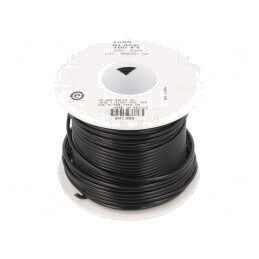 Cablu HookUp Wire 18AWG PVC Negru 30.5m