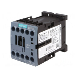 Contactor 3-polar 230VAC 17A cu 3 contacte auxiliare NO | Electronic-mag.ro | Componente Electronice