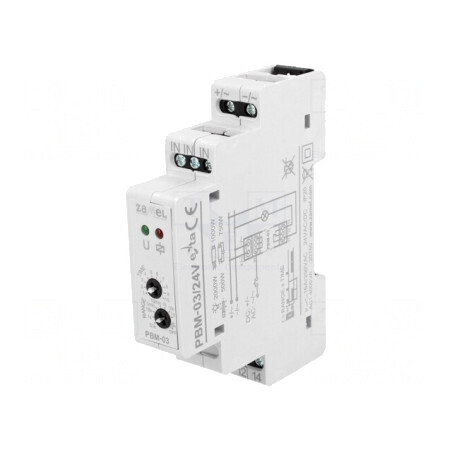 Releu Bistabil de Impulsuri NO 16A IP20 24V PBM-03 | Electronic-mag.ro | Componente Electronice