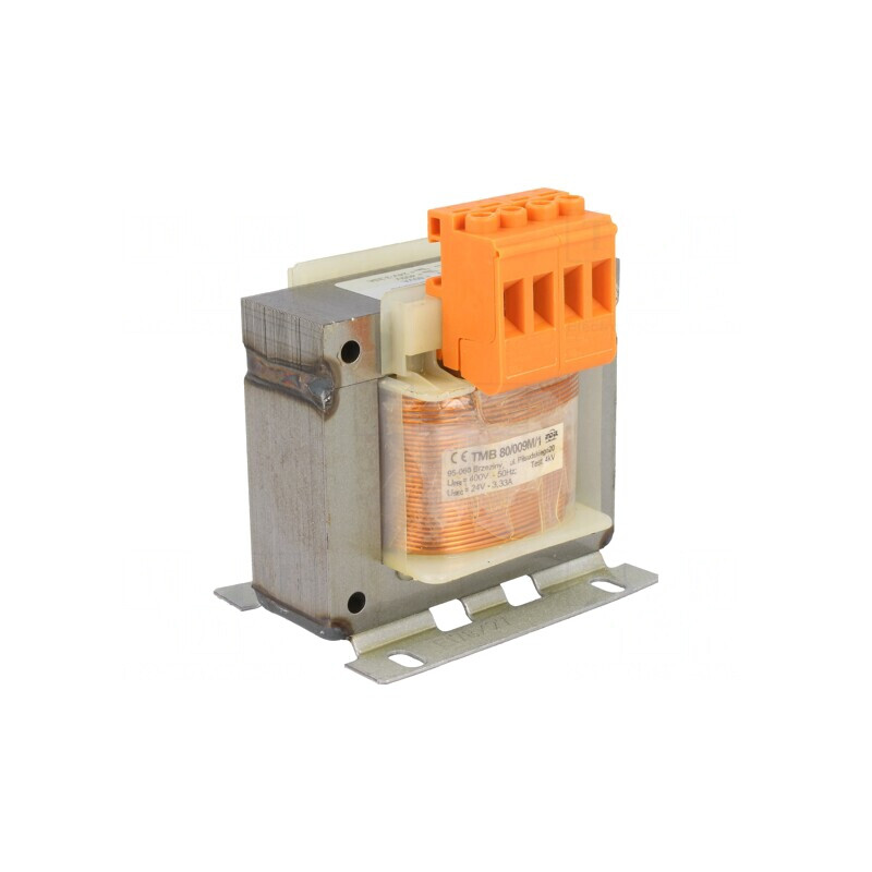 Transformator alimentare 80VA 400VAC 24V cu cleme | Electronic-mag.ro | Componente Electronice Transformator alimentare 80VA 400VAC 24V cu cleme | Electronic-mag.ro | Componente Electronice