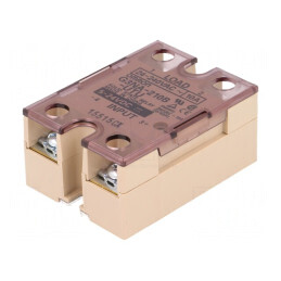 Releu semiconductor 1-fazat 5-24VDC 10A 24-240VAC | Electronic-mag.ro | Componente Electronice