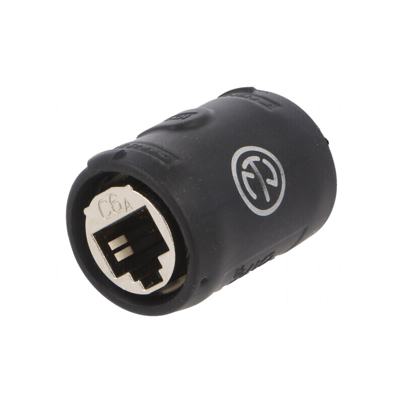 ETHERCON CAT6A Cable Extension Coupler | Electronic-mag.ro | Componente Electronice