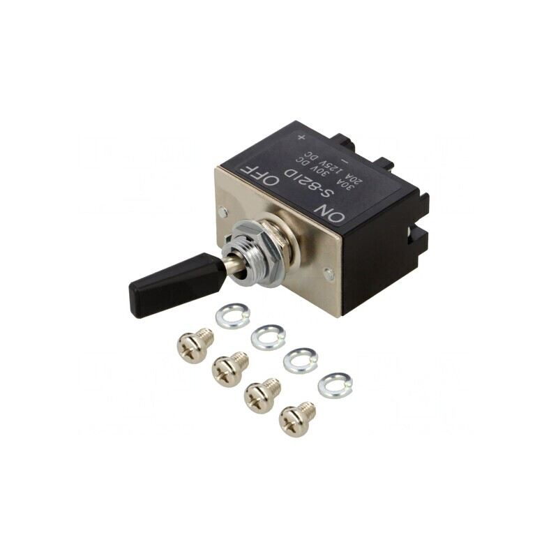 Comutator Basculant DPST ON-OFF 15A 250V | Electronic-mag.ro | Componente Electronice