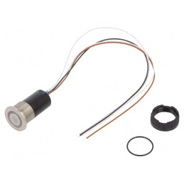 Comutator: capacitiv | Poz: 2 | SPST | 0,1A/42VAC | 0,1A/60VDC | IP67 | 3-101-413